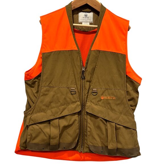 Beretta Retriever Field Vest, Tobacco & Blaze, 4XL - Picture 13 of 13